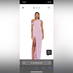 Katie May Rhea Gown in Lilac